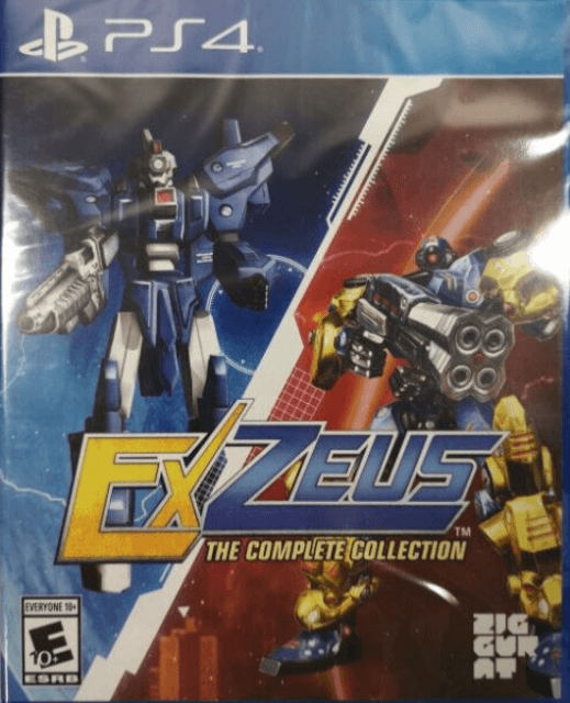 Exzeus The Complete Collection box art for Playstation 4